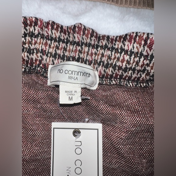 6/$15 Fall Sale: NWOT No Comment 2 Piece Crop Top Skirt Set - Picture 5 of 7